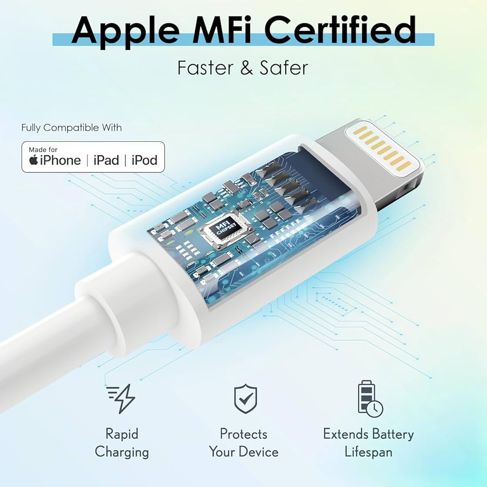 Apple iPhone 13 ホワイト 本体＋USBケーブル Amazon.com: Apple Original Cable [Apple MFi Certified] Lightning